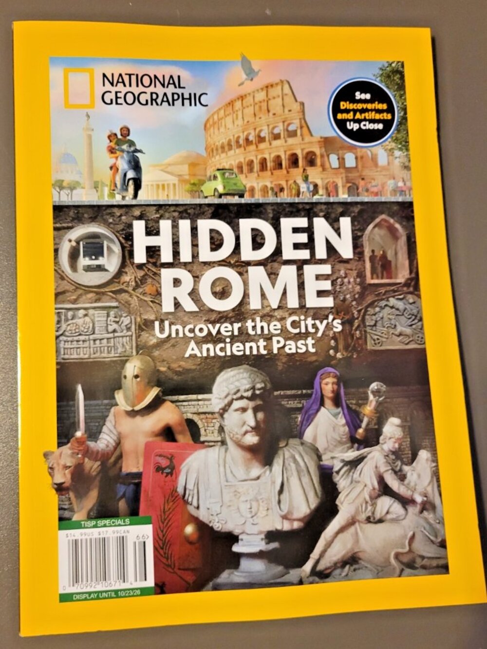 National Geographic Hidden Rome Uncover The City's Ancient Past 2026 LatestIssue